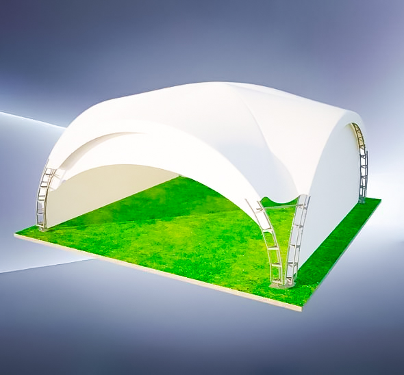 Арочный шатер Дюна 10х10 в аренду от 49 000 ₽ на ваше мероприятие в Москве