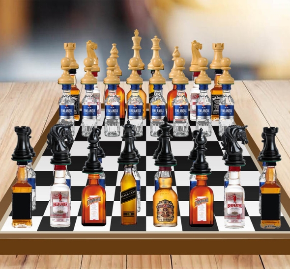 картинка Алкогольные шахматы от магазина Одежда+