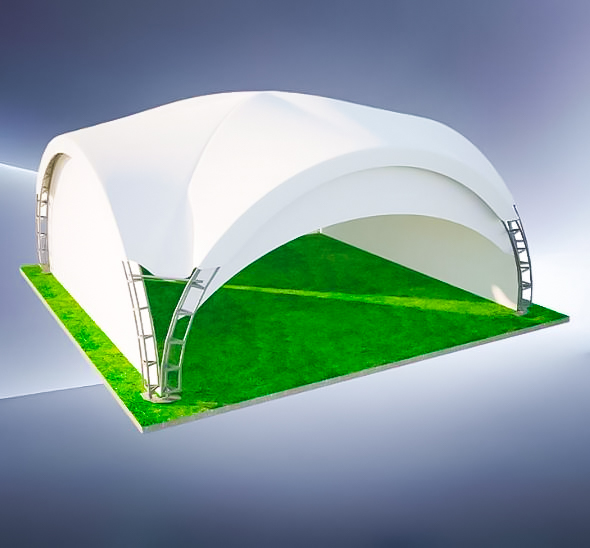 Арочный шатер Дюна 10х10 в аренду от 49 000 ₽ на ваше мероприятие в Москве