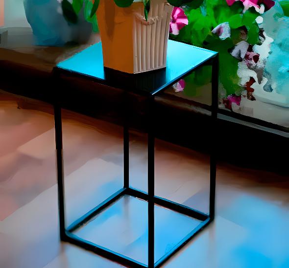 картинка Стол высокий Cube Loft Black от магазина Одежда+