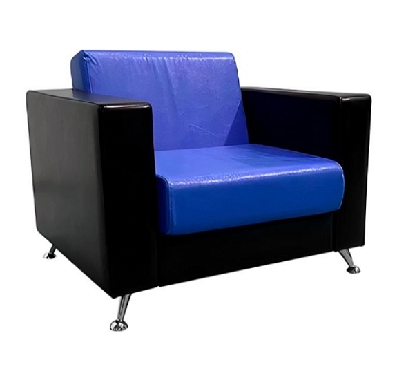 Кресло Cube сине-черное рис 1