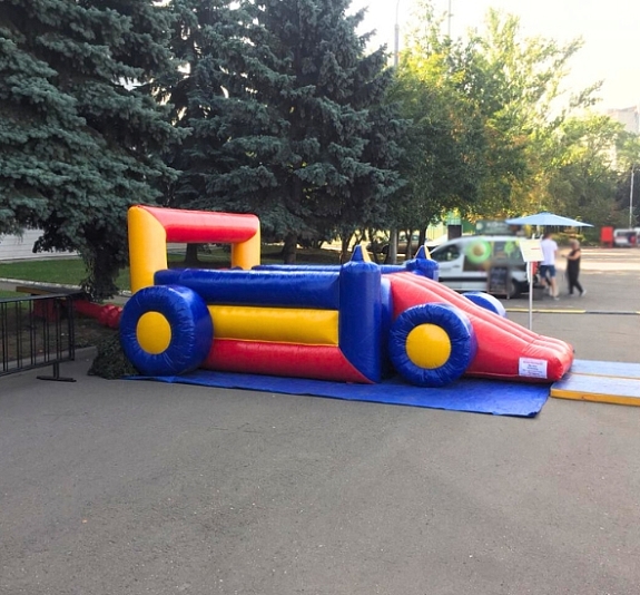 Батут-манеж "Гоночная машинка" рис 2