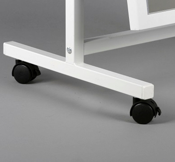 Зеркало напольное белое рис 2