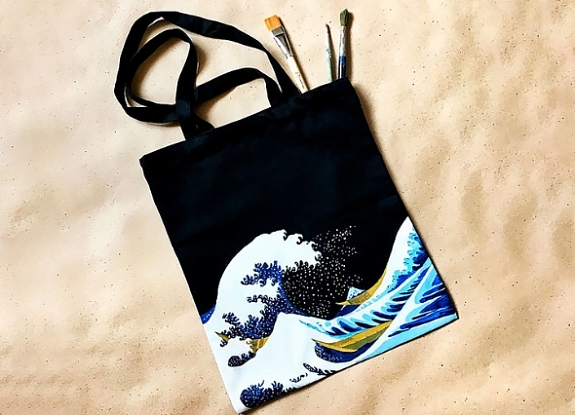 Мастер-класс "Роспись шоппера"