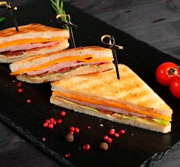 Сэндвич с ветчиной рис 2