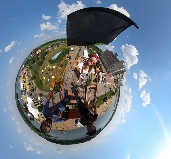 Фотозона на высоте «Little planet» рис 3