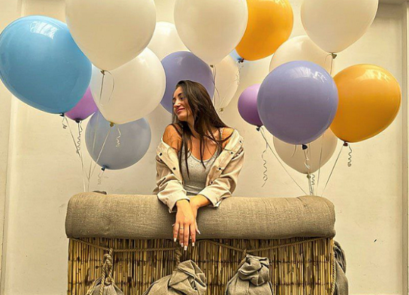 Фотозона Воздушный шар (с шариками)