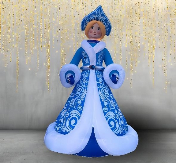 картинка Снегурочка надувная от компании Рент-Бери