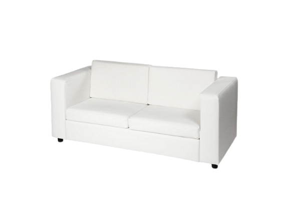 Диван Cyber двухместный белый