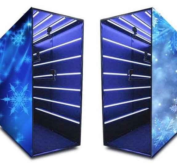 Неоновый Тоннель Новогодний рис 1