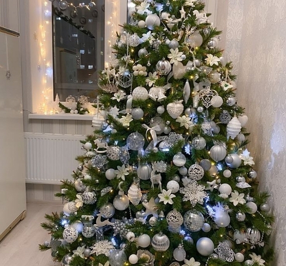 Новогодняя ёлка с декором "Standart" рис 3