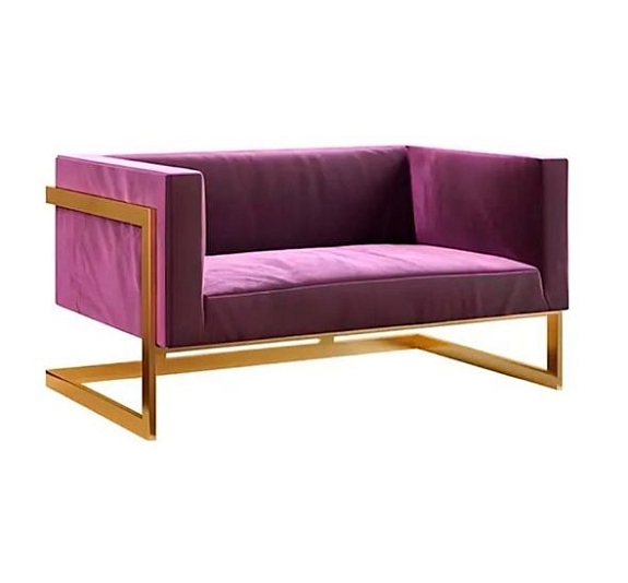 Диван Andrian Purple рис 1