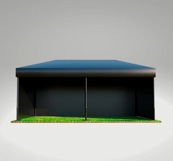 картинка Тент быстровозводимый Черный 4х6 от компании Рент-Бери