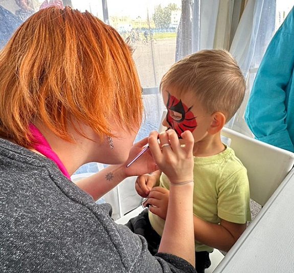 Аквагрим на мероприятие рис 4