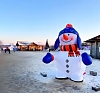 картинка Снеговик надувной от компании Рент-Бери