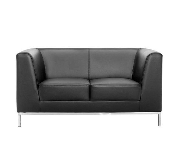 Диван President двухместный черный рис 3