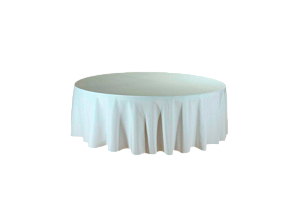 Скатерть круглая 3,2м белая
