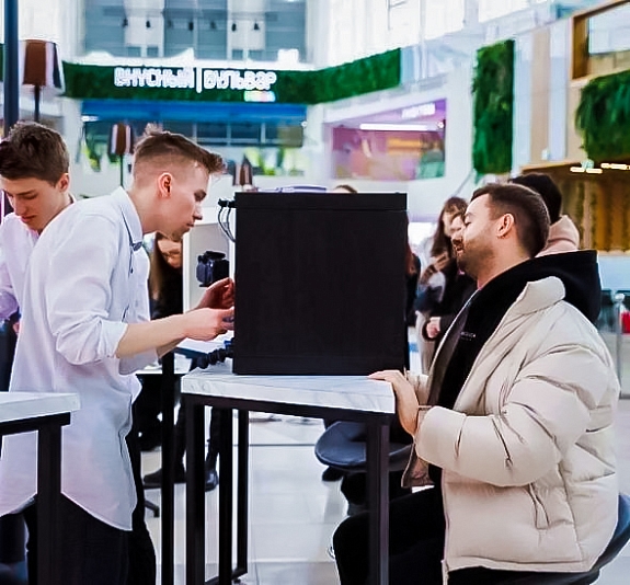 картинка Фотозона "Радужка глаза" от компании Рент-Бери