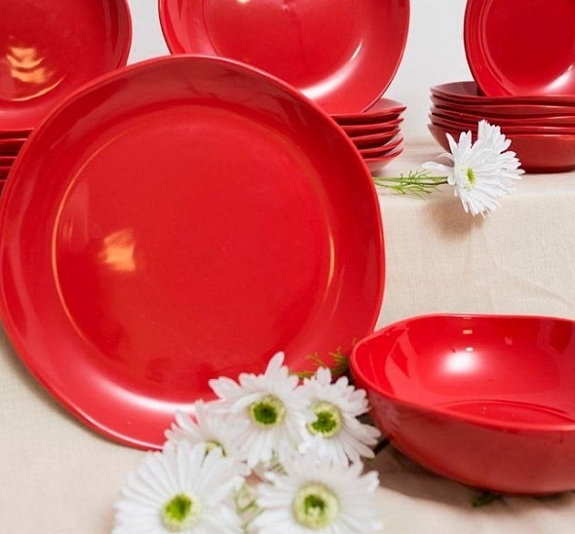 Тарелки Poland цветные рис 2