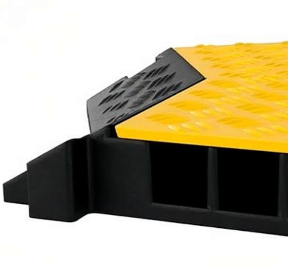 Кабель-канал поворотный 3-х канальный рис 3