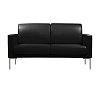 Диван Urban двухместный черный рис 1