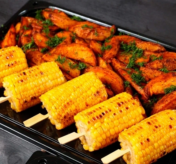 Кукуруза в початке рис 4