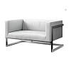 Диван Andrian Silver White рис 3
