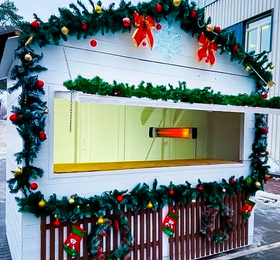 картинка Рождественский ярмарочный домик от компании Рент-Бери