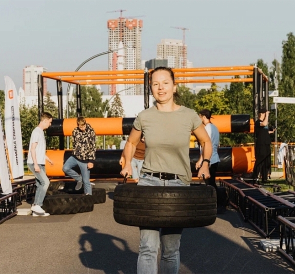 картинка Полоса препятствий "Супер Ниндзя" от компании Рент-Бери