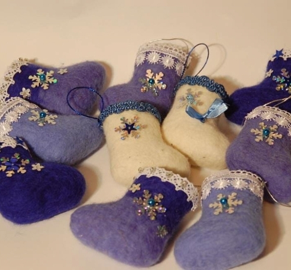 картинка Декорирование сувенирных валенок от компании Рент-Бери