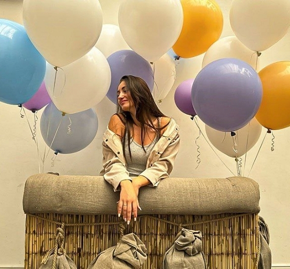 Фотозона Воздушный шар (с шариками) рис 1