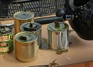 Мастер-класс Окопная блиндажная свеча