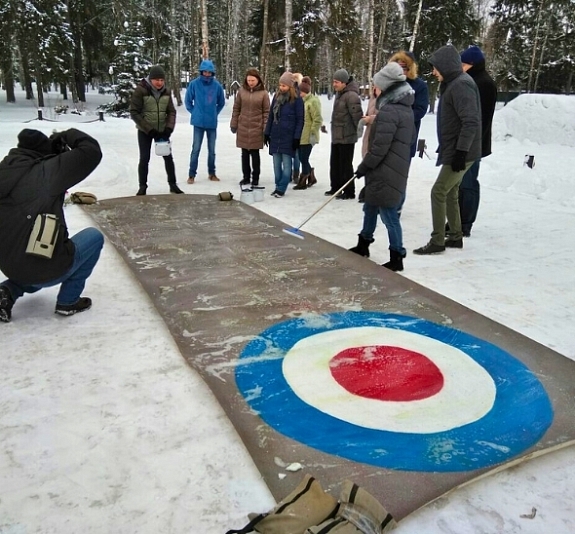 картинка Керлинг по-русски от компании Рент-Бери