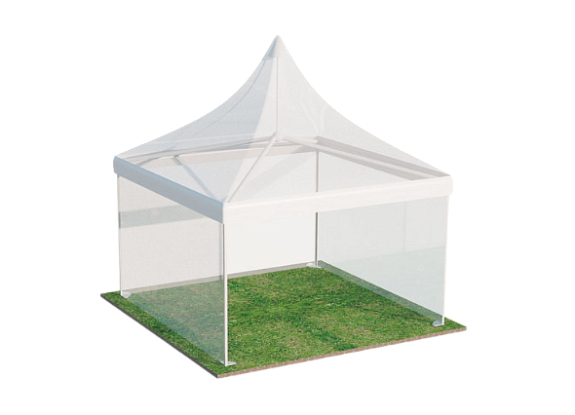 Шатер Пагода "Прозрачный" 5х5