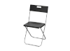 картинка Складной стул Гунде черный от компании Рент-Бери