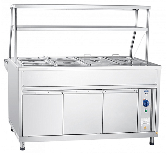 Мармит 2-х блюд ЭМК-70КМ-01 паровой рис 1