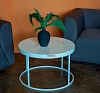 картинка Журнальный стол Round White от компании Рент-Бери