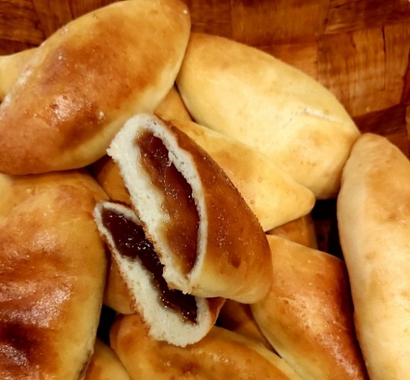 Пирожки с повидлом рис 4