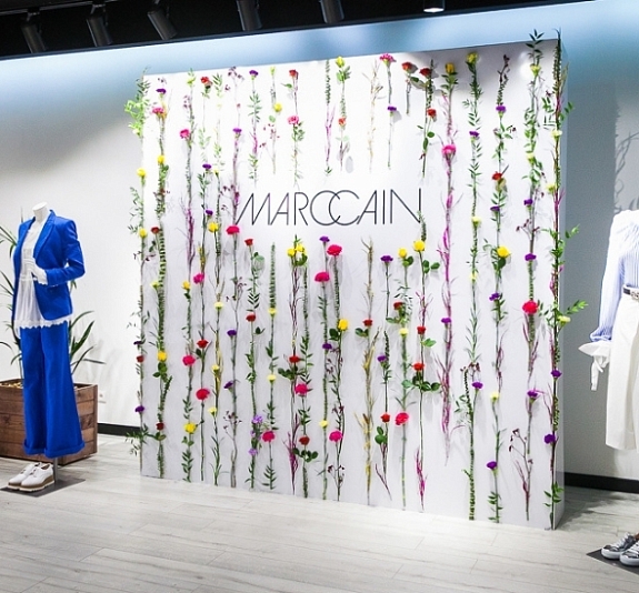 Фотозона Цветочное панно рис 2