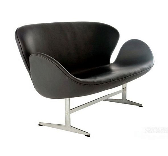 Диван Swan черный рис 3