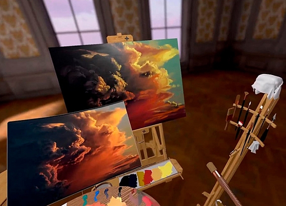 VR «Картина масляными красками»