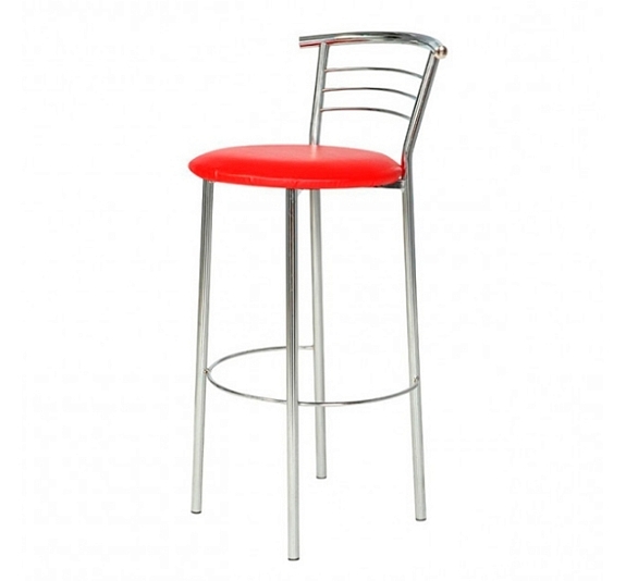 Барный стул Маркус Ван красный рис 1