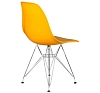 Стул Eames металл желтый рис 5