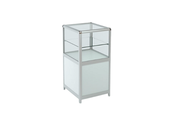 Витрина-подиум белая