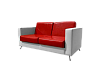 Диван Cube двухместный красный