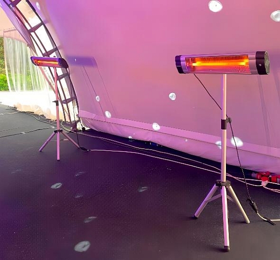 картинка Электрический обогреватель инфракрасный от компании Рент-Бери