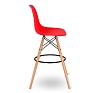 Стул барный Eames красный рис 2