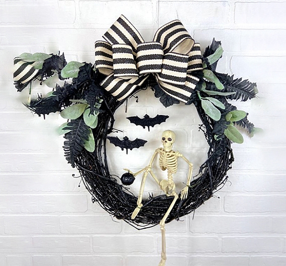 Интерьерный венок рис 5