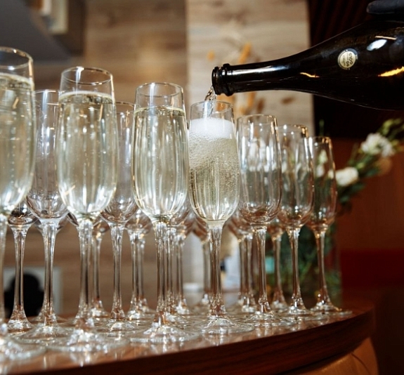 Бокал для шампанского Флюте рис 4