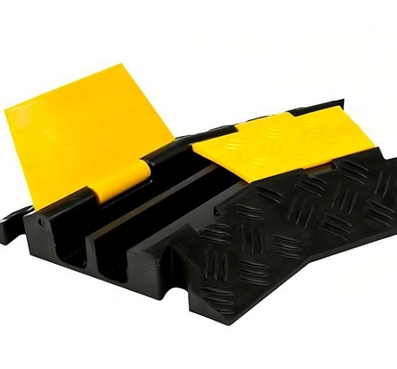 Кабель-канал поворотный 2-х канальный рис 1